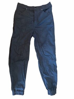 Womens Black Jogger casual Pants by DownEast size M